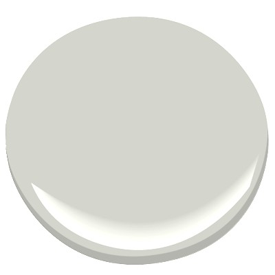 Gray Owl paint swatch. 

Make A Small Room Look Bigger