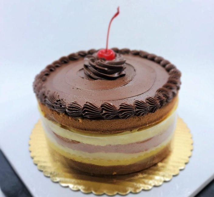 Cakes from Copenhagen Bakery in Burlingame. Burlingame Coffee Shops.