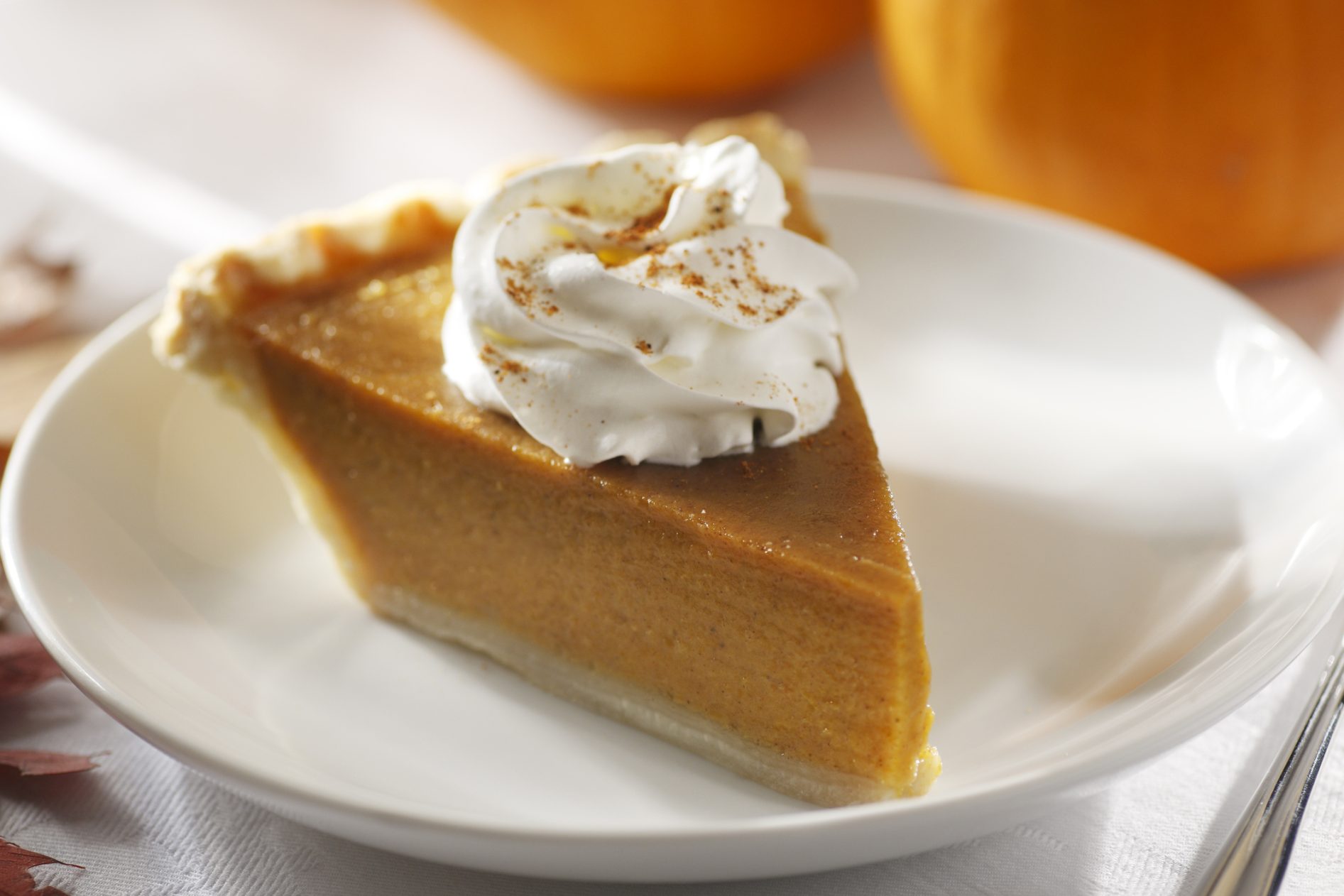 piece of pumpkin pie