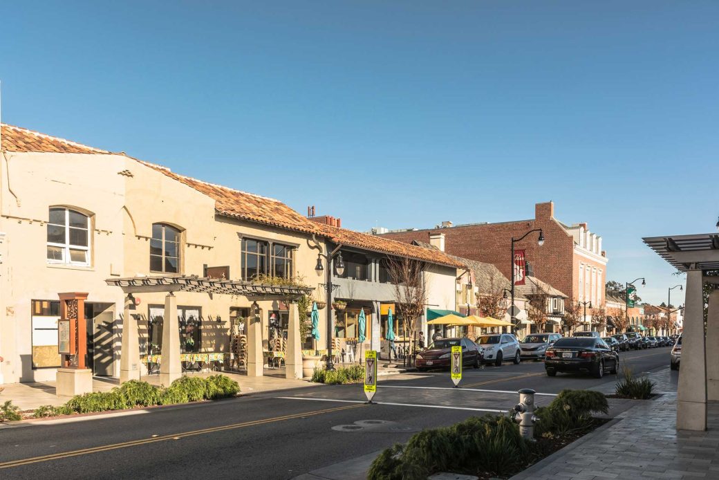 downtown Burlingame